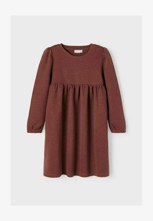 LANGE ARMEL - Freizeitkleid - marron