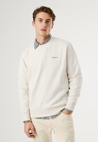 Pepe Jeans MACBETH CREW - Sweatshirt - ivory white
