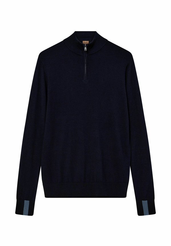 ADAM SOFT ZIP TURTLE NECK - Strickpullover