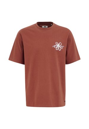 WE Fashion, Printtipaita - vintage red