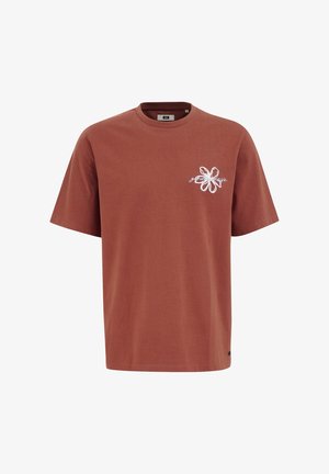 WE Fashion, Printtipaita - vintage red