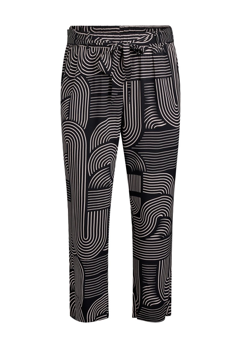 Zizzi Nohavice - black graphic