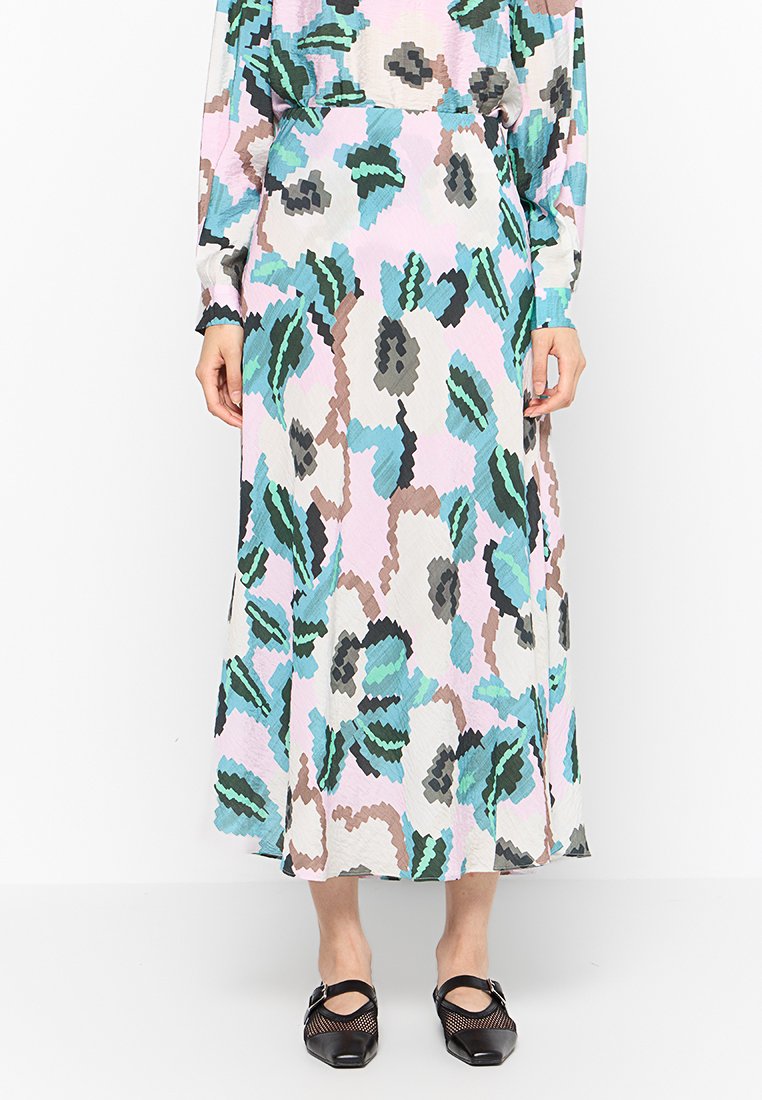 MUNTHE Maxi-jurk meerkleurig