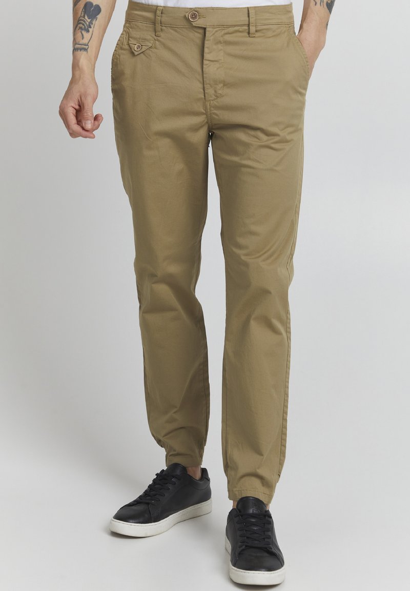 Solid SDBISHOP REGULAR FIT - Chinos - sand