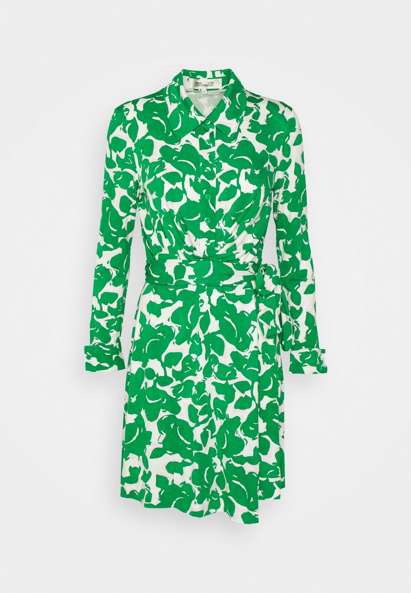 Diane von Furstenberg Jerseyjurk groen Diane von Furstenberg Jerseyjurk groen