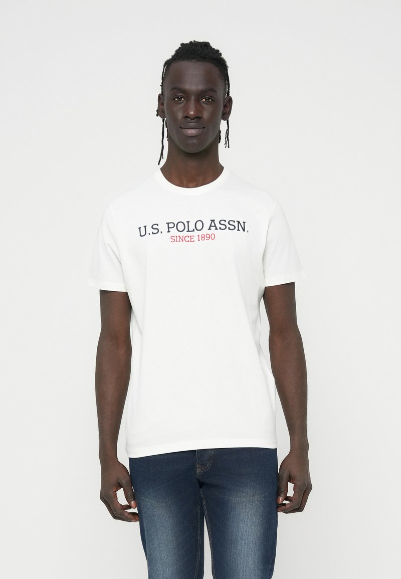 U.S. Polo Assn. T-shirt print crème