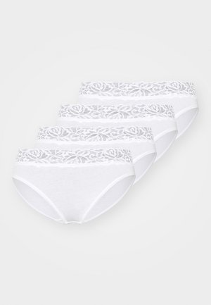 PLUS DENTELLE 4 PACK - Slip - white