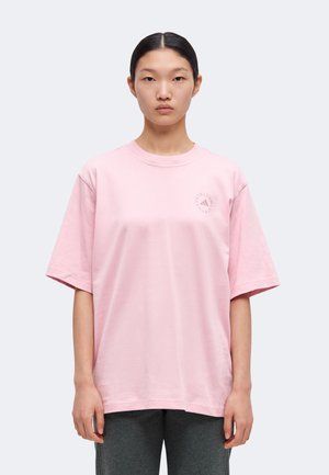 adidas by Stella McCartney, LOOSE - Обикновена тениска - rustic blush