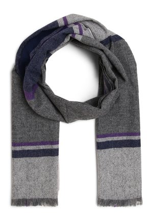 FINSHLEY & HARDING LONDON Scarf - grau lila