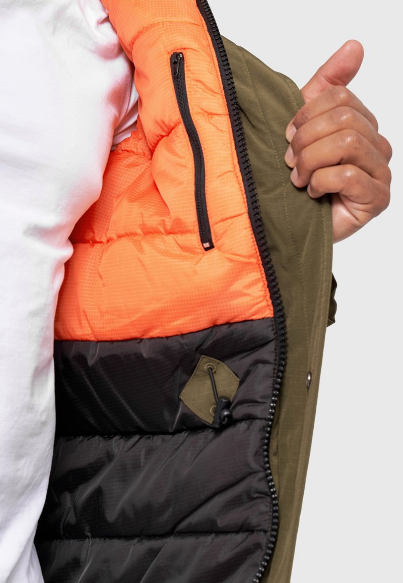 Herren Trenchcoats | INDICODE JEANS WATERS Parka army/dunkelgrün - ZH21700 Herren Trenchcoats | INDICODE JEANS WATERS Parka army/dunkelgrün - ZH21700