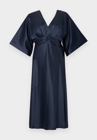 JUNO V NECK MIDI DRESS - Occasion wear - dark blue