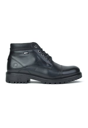 Botines con cordones - black