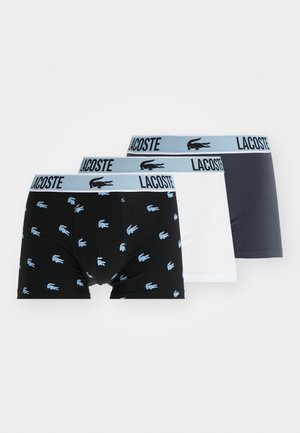 3 PACK - Uske bokserice - black/graphite white/blue