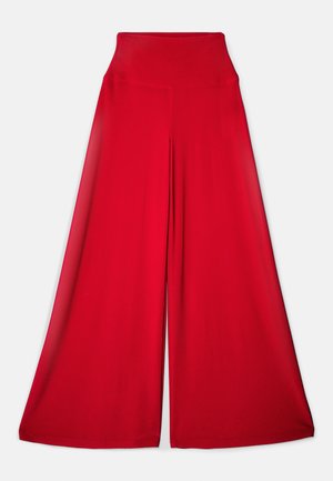 Norma Kamali ELEPHANT PANT - Stoffhose - tiger red