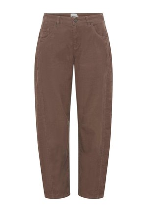 BRAX, STYLE MEGAN S - Trousers - warm greige