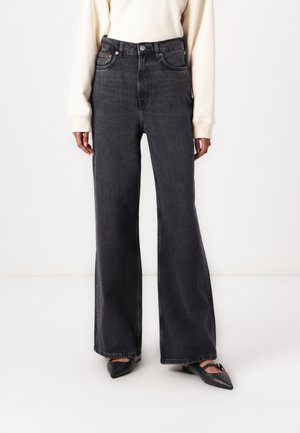 REBECCA - Wide Leg - black blizzard