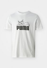 GRAPHIC SUPER TEE - T-shirt imprimé - white