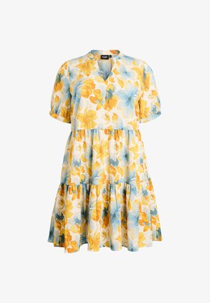 Zizzi, ZIZZI - Freizeitkleid - gelb