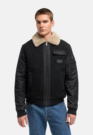 STONE HARBOUR, WINTERJACKE SOMAEEL XX - Light jacket - black