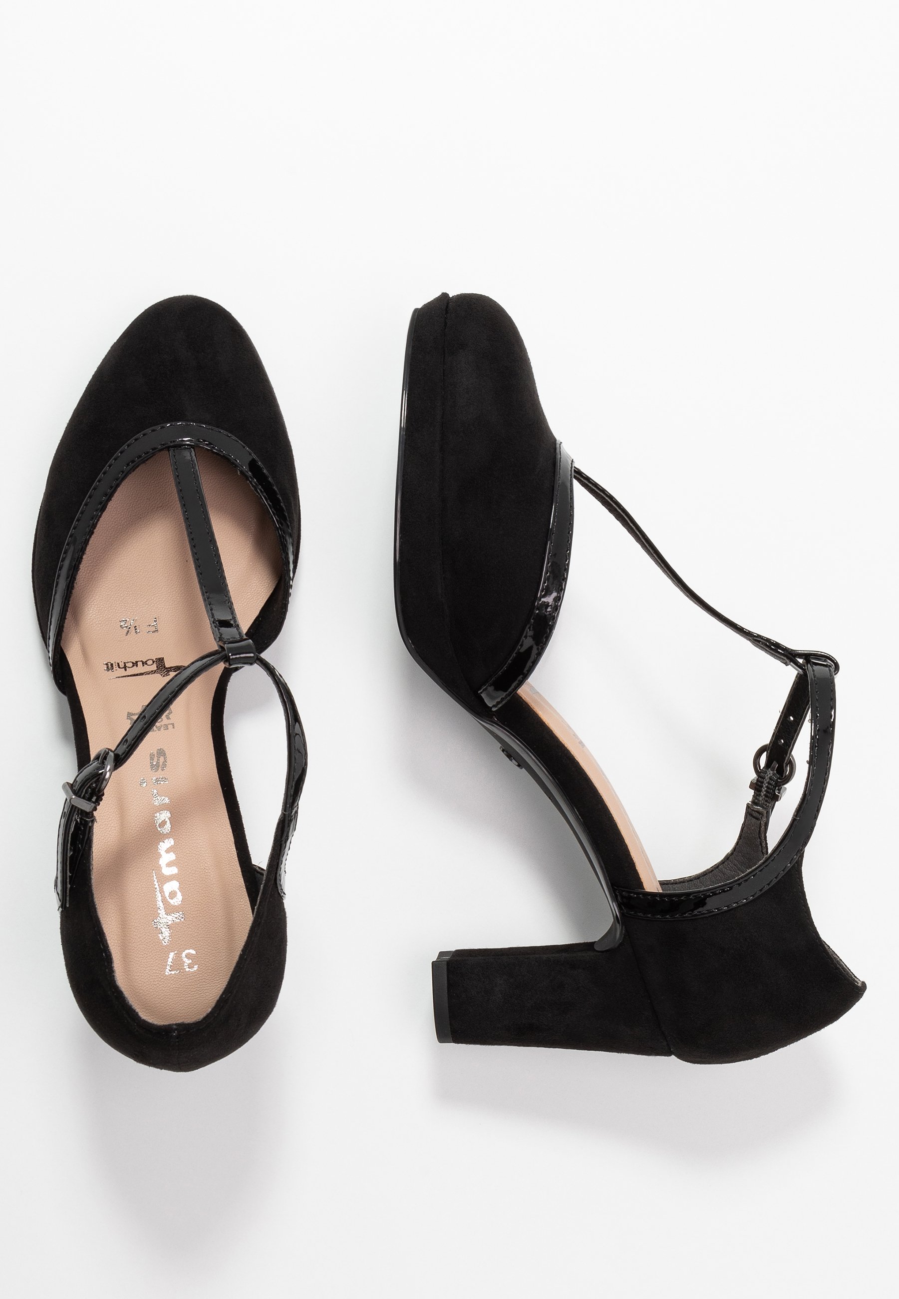 Tamaris WOMS SLIP ON Platåsko black Zalando.no Tamaris WOMS SLIP ON Platåsko black Zalando.no