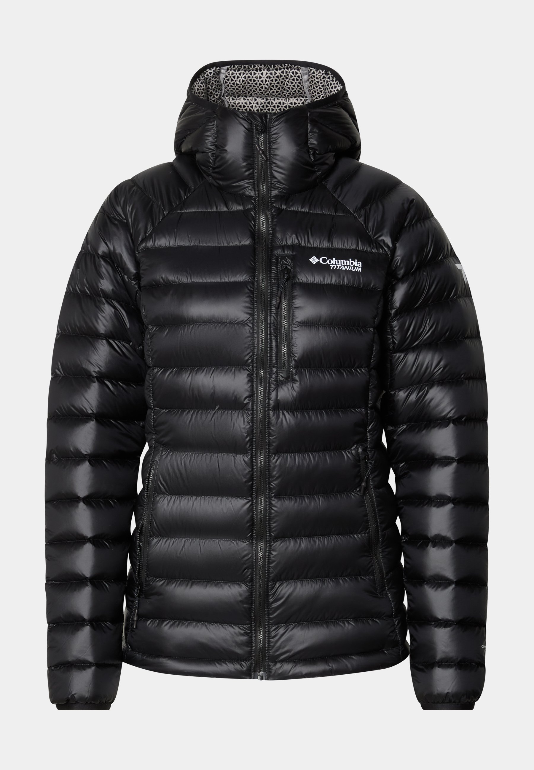 Columbia ARCTIC CREST - Down jacket - black - Zalando