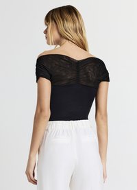 Calliope O IN TULLE - Top - ultrablack
