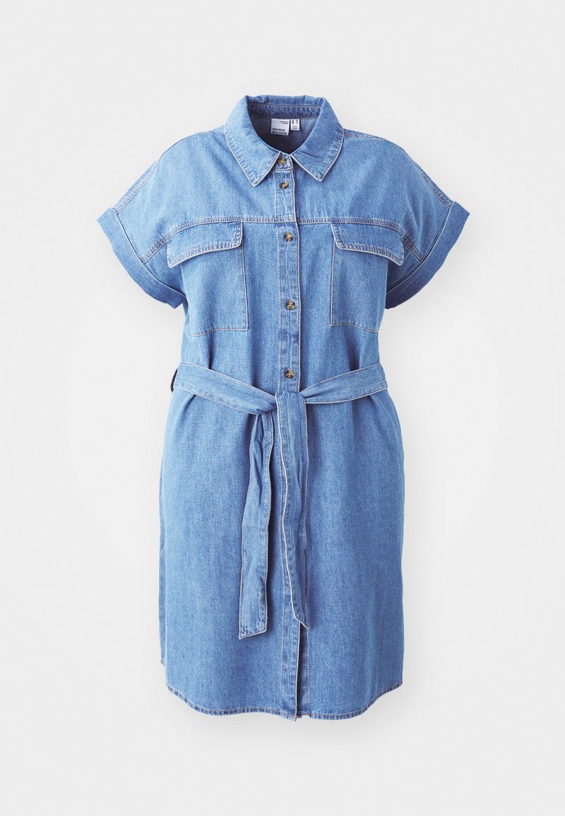 Vero Moda Curve Jeansjurken blauw denim/bluedenim Vero Moda Curve Jeansjurken blauw denim/bluedenim