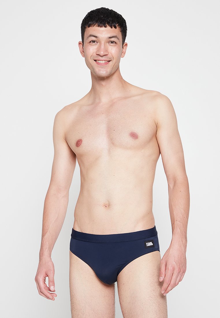 KARL LAGERFELD SPEEDO - Costume da bagno a slip - navy