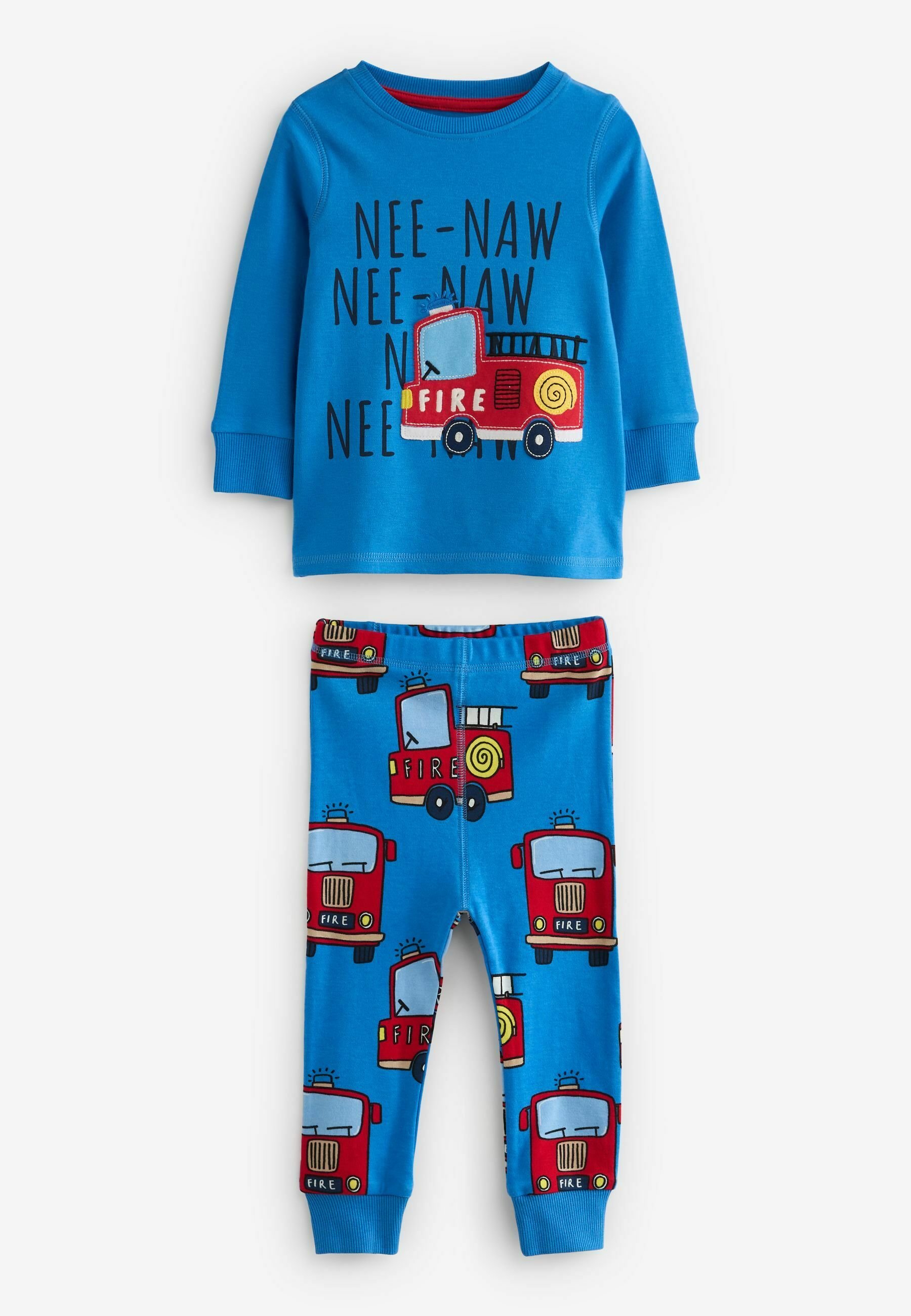Pyjama Douillet NEXT - Lot De 3, Vert/orange, Taille 3 Ans, Lavable Machine - 8