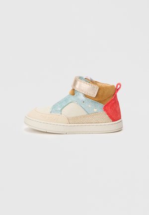 MOUSSE LIZY UNISEX - Sneakers alte - off white/light blue