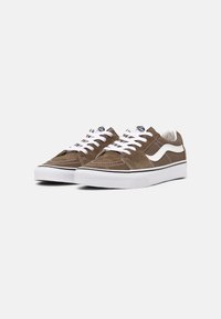 Vans SK8 LOW UNISEX - Sapatilhas - walnut/true white