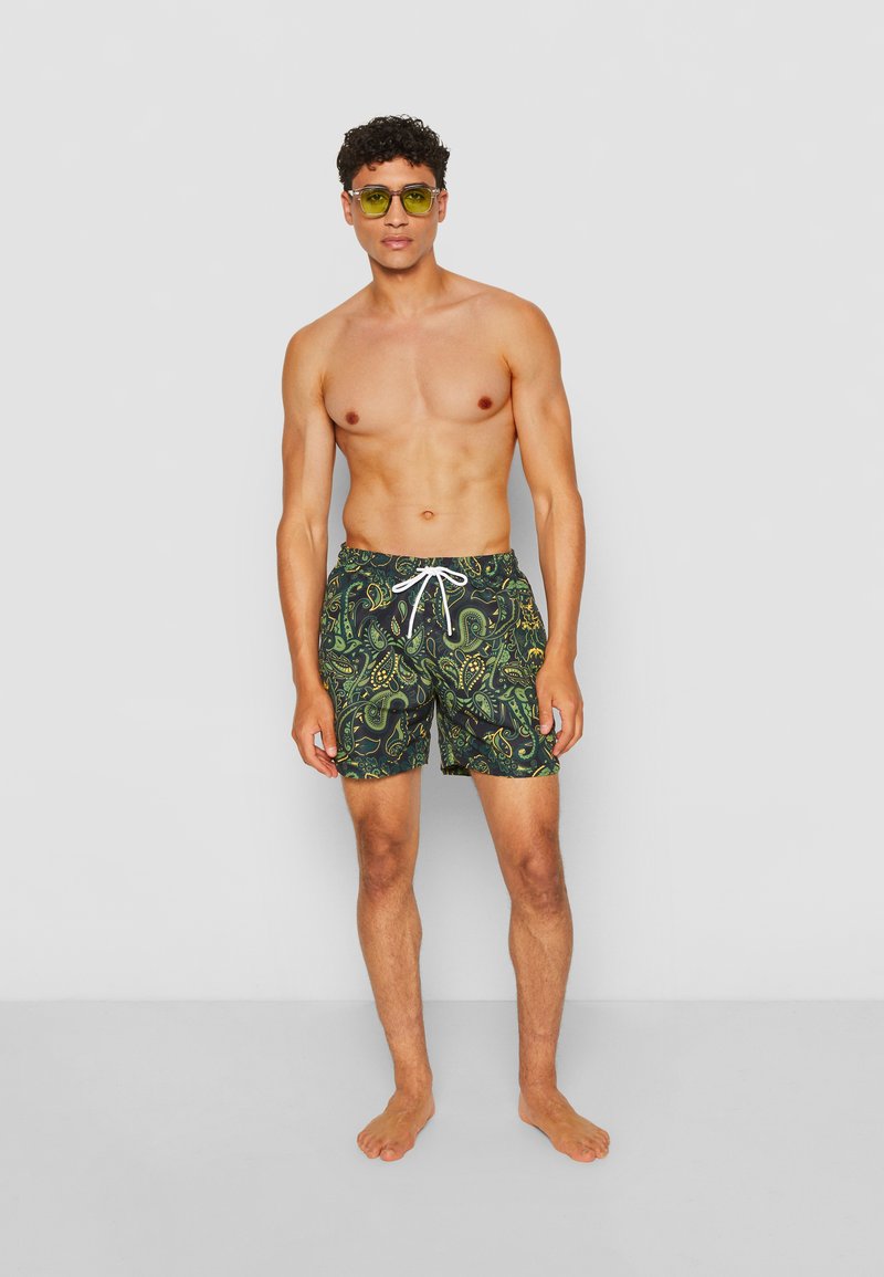 HUGO BOSS Octopus swim shorts, heren zwembroek, lichtblauw