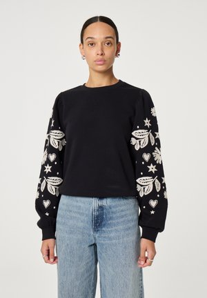 Sweatshirt - black