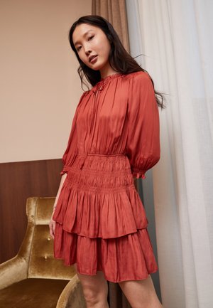 RADJI - Jurk - terracotta