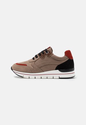 Marco Tozzi LACE UP - Sneaker low - taupe