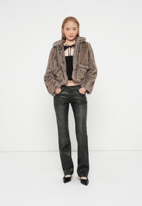 Object OBJKLARA JACKET - Winterjas - morel
