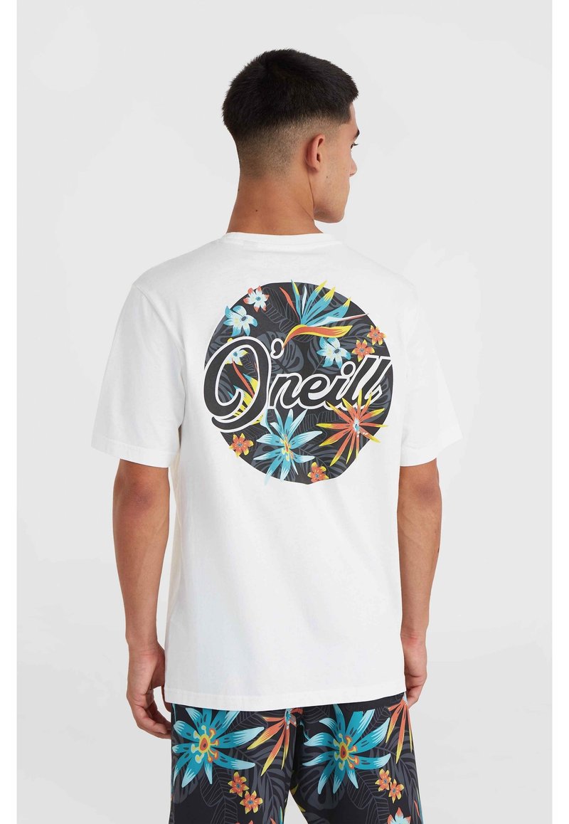 O'Neill - GRAPHIC  - T-shirt med print - snow white, Förstora