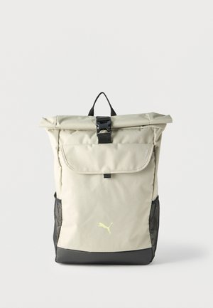 ROLL TOP BACKPACK UNISEX - Mugursoma - pebble gray/apple spritz