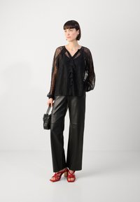 Mos Mosh BLOUSE - Palaidinė - black