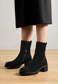 Bottines à plateau - black