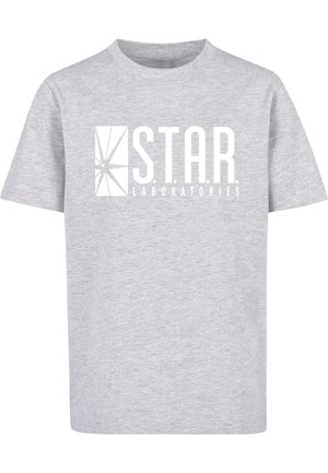 FLASH - STAR LABS LOGO  - Tričko s potlačou - heather grey