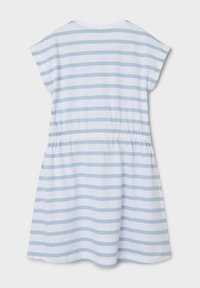 Name it 2ER-SET MIDI KURZAM RUNDHALS - Jerseykleid - weiß-rosa