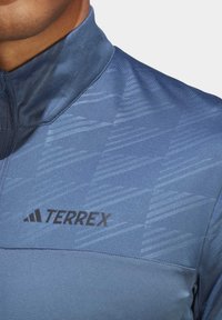 Adidas Terrex TERREX MULTI HALF ZIP LONGSLEEVE TEE - Langærmet T-shirt - grey