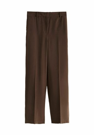 TALL FIT - ELASTIC BACK BARREL LEG - Bukser - brown