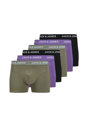 6ER PACK ROB SOLID RETRO - Boxerbriefs - grün lila schwarz