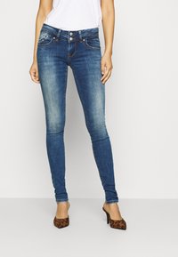 LTB - LTB Julita X Angellis Wash Jeans Skinny Fit - Jeans Skinny Fit - blue denim Miniatuurafbeelding 1