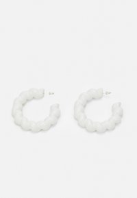 CURL HOOPS - Earrings - alabaster white