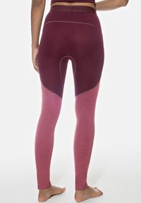 mey LANG SERIE PRFRMNC - Legging - energetic red melange