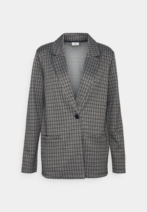 JDY Tall JDYGEGGO HUGH CHECK - Blazer - black/new geggo mia