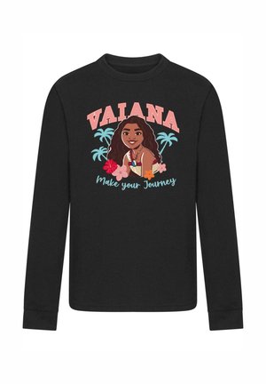 MOANA-MAKE YOUR JOURNEY - Long sleeved top - black